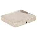 Miniatyrbilde 3 av 9: vidaXL Gjerdestolpehatter pyramide 6 stk rustfritt stål 101x101 mm