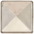Miniatyrbilde 5 av 9: vidaXL Gjerdestolpehatter pyramide 6 stk rustfritt stål 101x101 mm