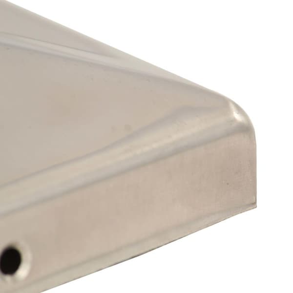 vidaXL Gjerdestolpehatter pyramide 6 stk rustfritt stål 101x101 mm