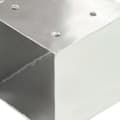 Miniatyrbilde 6 av 8: vidaXL Stolpesko 4 stk T-form galvanisert metall 71x71 mm