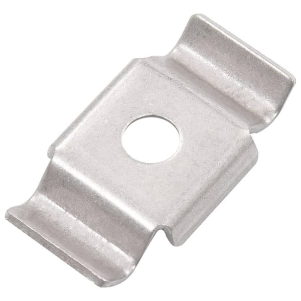 vidaXL Gjerdeklemmer butterfly 50 stk rustfritt stål