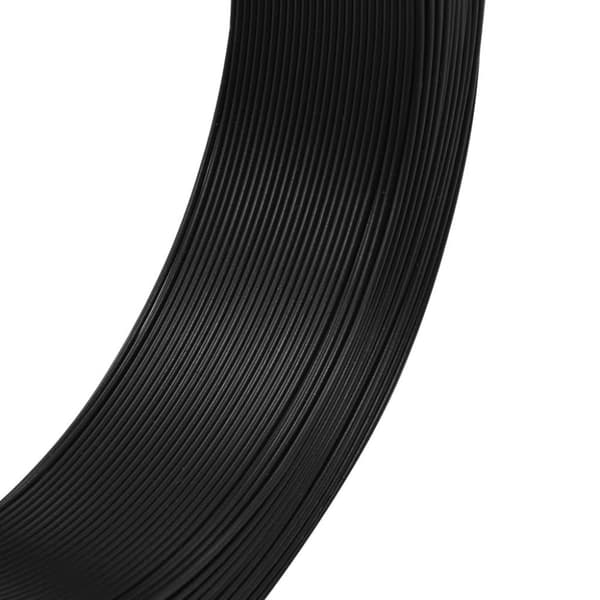 vidaXL hegnsbindetråd 250 m 0,9/1,4 mm stål antracitgrå