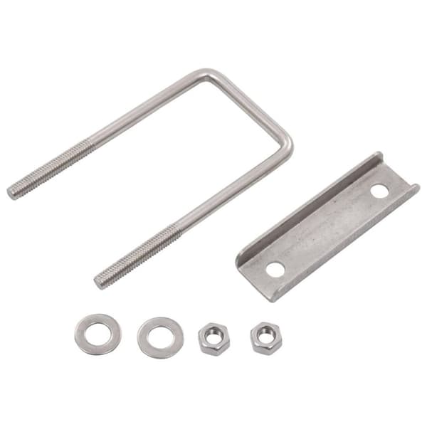 vidaXL U-feste til gjerdestolpe 60x40 mm 25 sett