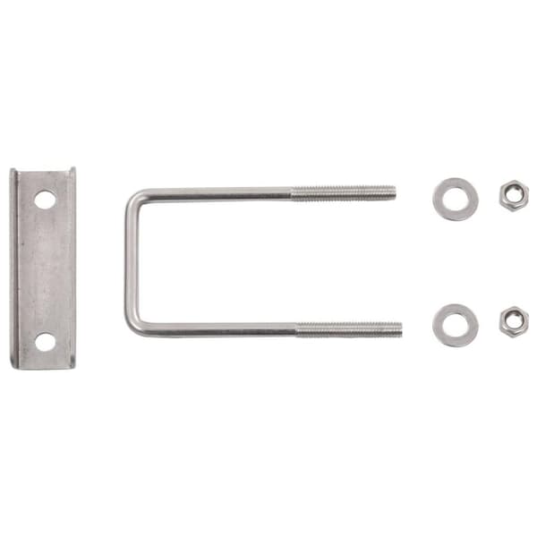 vidaXL U-feste til gjerdestolpe 60x40 mm 25 sett