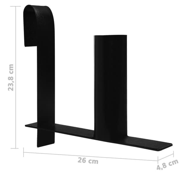 vidaXL Dispenser for skjermstrimler for gjerde stål