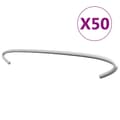 Miniatyrbillede 1 af 3: vidaXL gabionkroge 50 stk. galvaniseret stål 40 cm