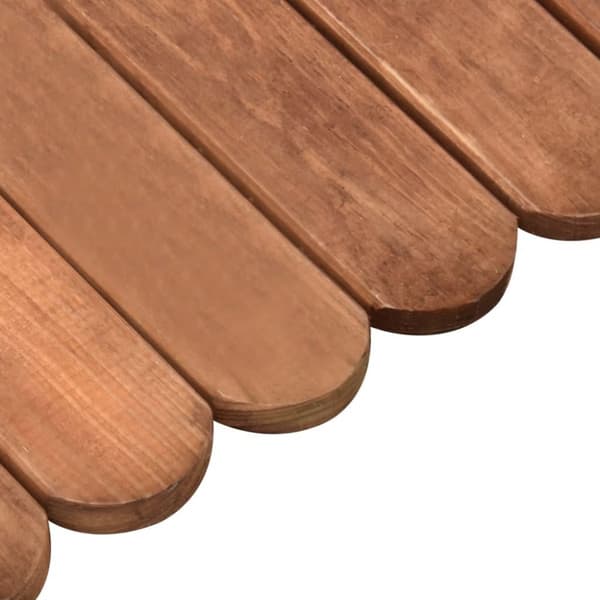 vidaXL Rabattkant 3 st 120 cm impregnerad furu