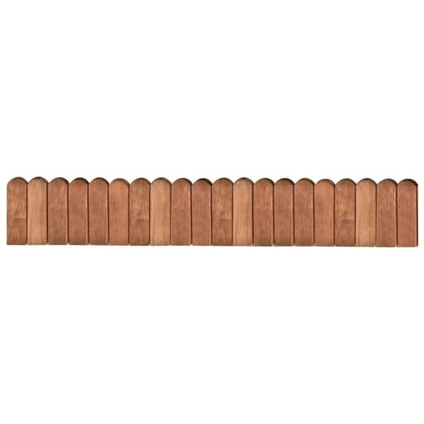 vidaXL Rabattkant 3 st 120 cm impregnerad furu