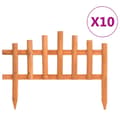 Miniatyrbilde 1 av 6: vidaXL Plenkanter 10 stk gran 4,4 m
