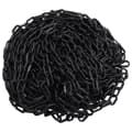 Miniatyrbillede 1 af 2: vidaXL advarselskæde 100 m Ø8 mm plastik sort