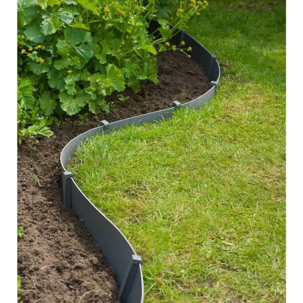 Nature plænekant 15 cm x 40 m 3 mm grå