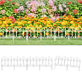 Miniatyrbild 7 av 8: vidaXL Rabattkanter 17 st vit 10 mm PP