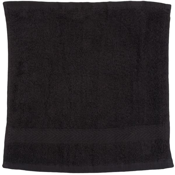 Towel City Luxury Range 550 GSM - Ansigtsdug / håndklæde (30 X 30 CM) Black One Size