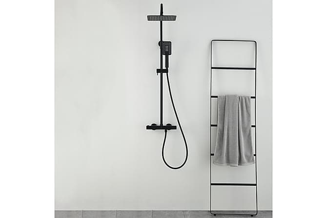 Bade brusebadssaet Bathlife Bäck Mat sort