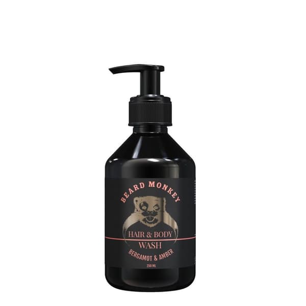 Beard Monkey Hair & Body Bergamot & Amber 250ml