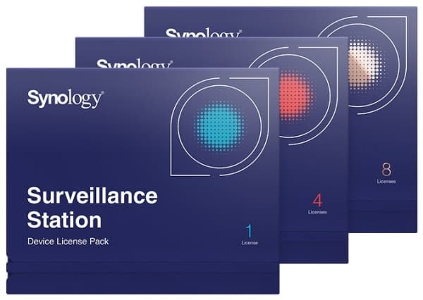 Synology 4 cam Lic Pack, 4 licens/-er