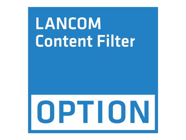 LANCOM Content Filter - Abonnemangslicens (1 år) - 10 extra användare - ESD