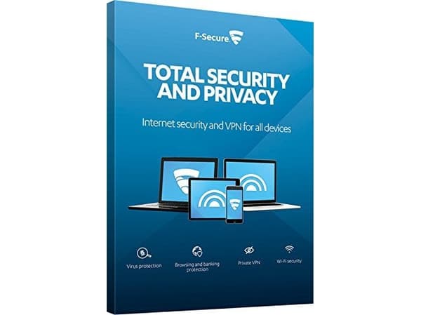 F-Secure Total - Abonnemangslicens (2 år) - upp till 3 enheter - ESD - Win, Mac, Android, iOS