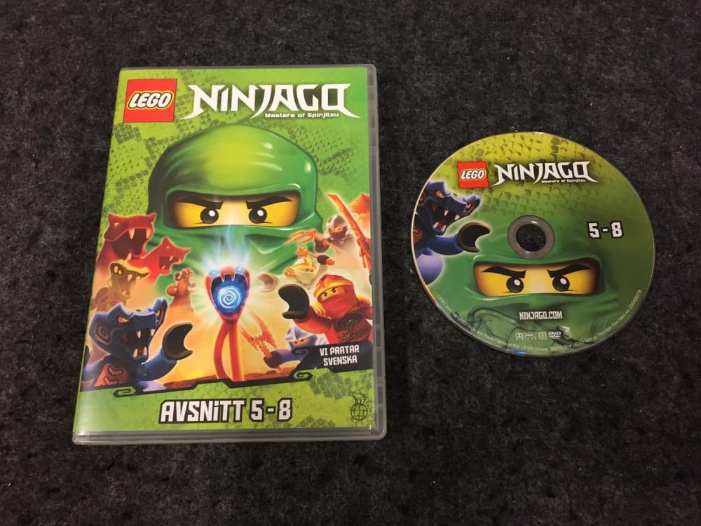 LEGO Ninja Masters of Spinjitzu Avsnitt 5-8 DVD Series