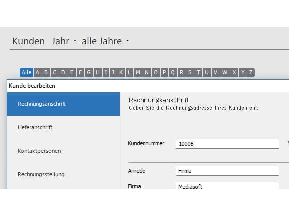 Lexware faktura+auftrag plus 2023 - Abonnemangslicens (1 år) - 1 PC - ESD - Win - tyska
