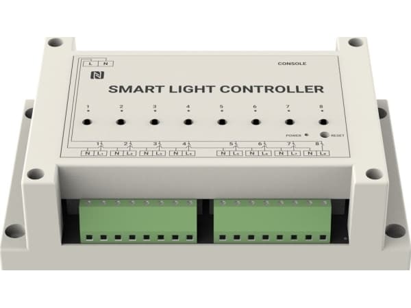 Milesight IoT Smart Light Controller, WS558-868M-LN LoRaWAN / 16A max. / 8 out (WS558-868M-LN)