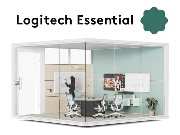 Logitech Essential - Lisenssitilaus (3 vuotta) + Logitechin perustuki - 1 huone