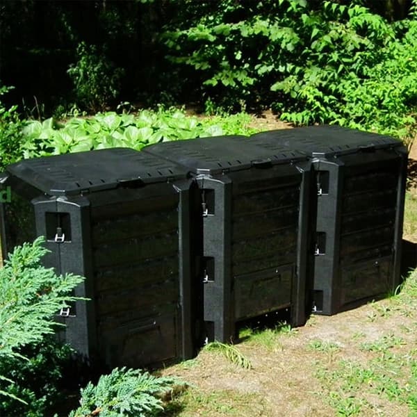 Prosperplast Kompostkasse 1200l Module Collection 198x71.9x82.6 Cm Søvfarvet