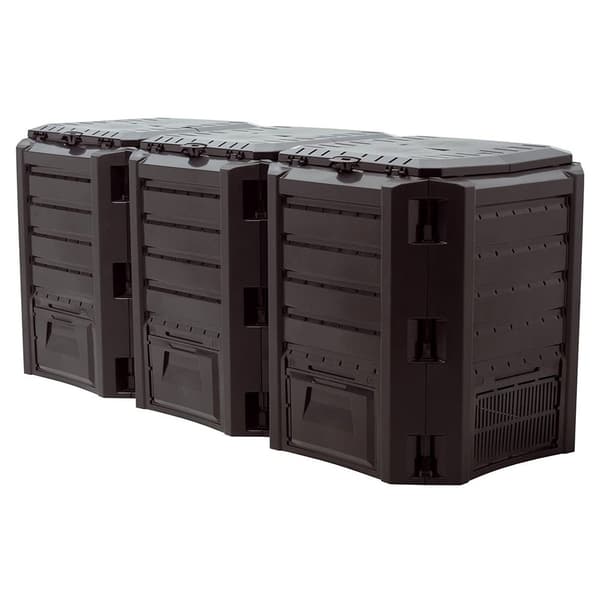 Prosperplast Kompostkasse 1200l Module Collection 198x71.9x82.6 Cm Søvfarvet