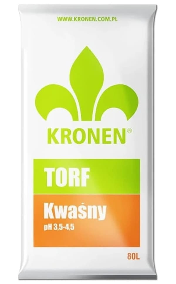 Sur torv Kronen 80L pH 3,5-4,5 Jordsubstrat