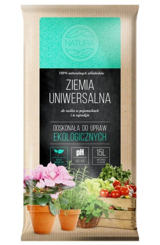 Universell jord. Natura-substrat (15 l)