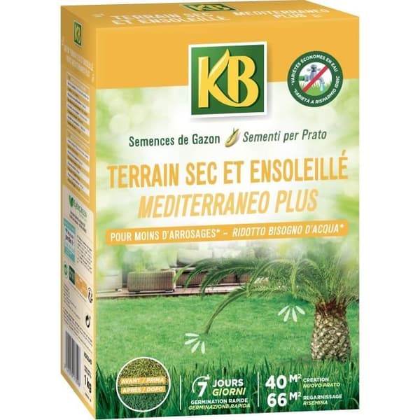 KB - Gräsfrön - Torr och solig mark 40m²