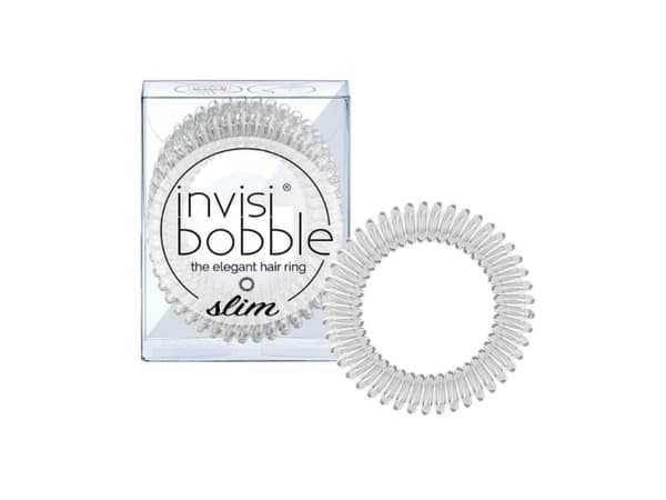 Invisibobble Slim Invisibobble hårbånd (3 deler) - krystallklart