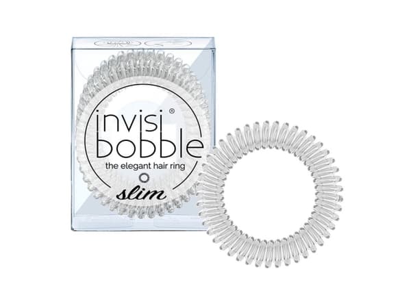 Invisibobble Slim Invisibobble hårbånd (3 deler) - krystallklart
