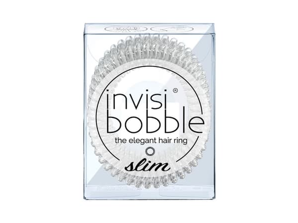 Invisibobble Slim Invisibobble hårbånd (3 deler) - krystallklart