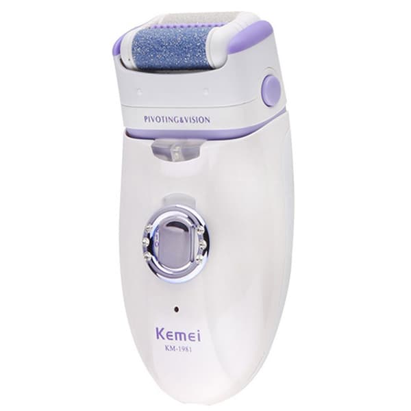Kemei KM-1981 Effektfull 3 i 1 Epilator Rakapparat Fotvård