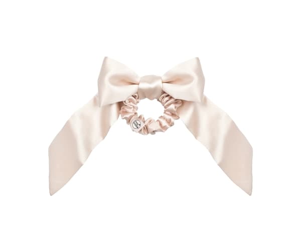 Hair band with ribbon Sprunchie Slim Ballerina Bow
