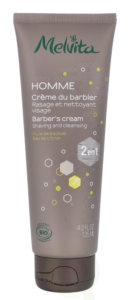Melvita Homme Barber's Cream 125 ml
