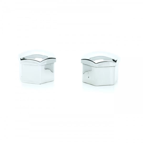 EINPARTS silver Hjulmutterkåpa / Hjulbultskåpa 20-pack + monteringsverktyg 19mm