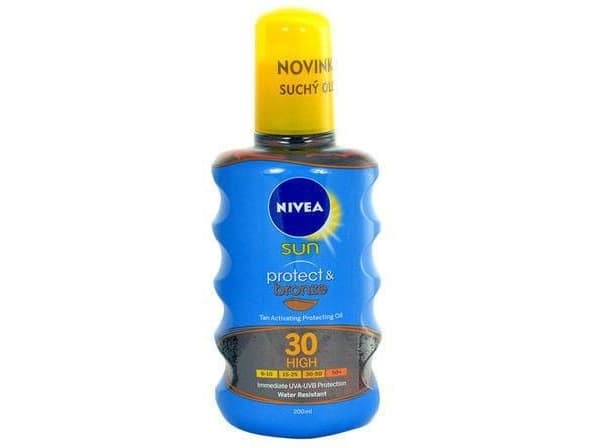 Sun Protect &amp; Bronze Oil Spray SPF30