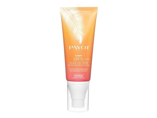 Payot Sunny Huile de Reve Moyenne Suojasuihke SPF15 Kasvot Vartalo 100ml