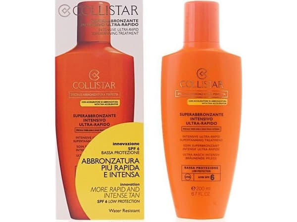 COLLISTAR INTENSIVE ULTRA-RAPID SUPERTANNING TREATMENT SPF 6 200ML
