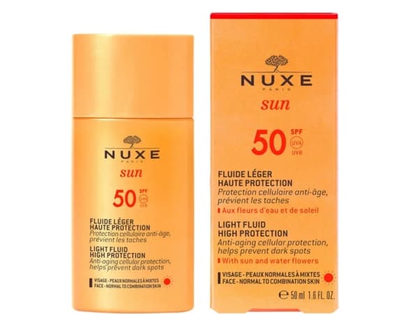 Nuxe Sun Light Fluid High Protection SPF50 - Dame - 50 ml
