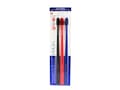 Miniatyrbild 3 av 3: Swissdent Colours Soft-Medium Toothbrushes (black, red, blue) 3 pcs