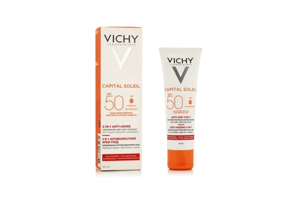 Vichy Soleil Anti-Age Face SPF50 - Dame - 50 ml