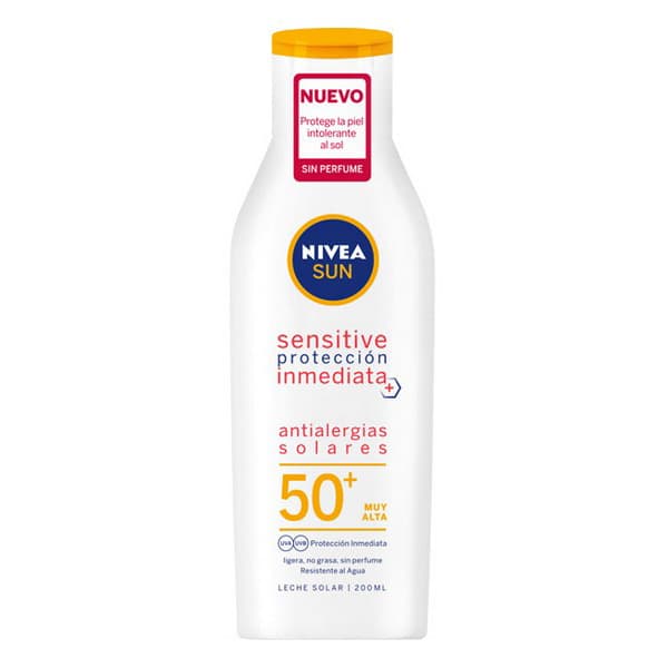 Solskydd utan allergener Sensitive Nivea (200 ml) 50+ (200 ml)