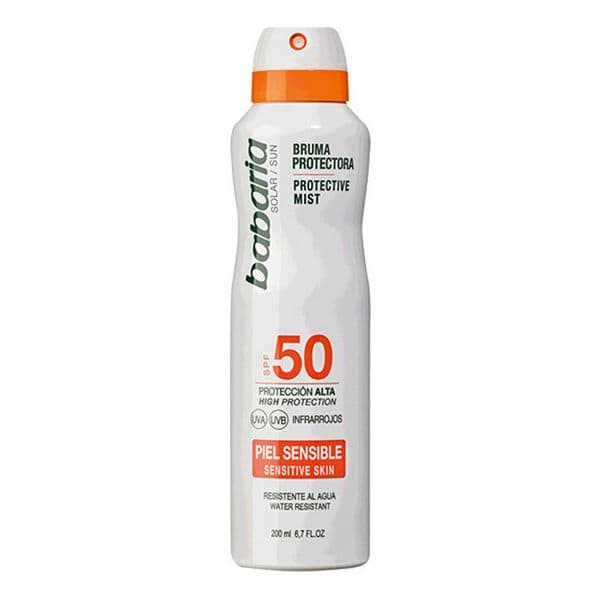 Aurinkosuojasuihke Babaria Spf 50 (200 ml) herkkä iho 50 (200 ml)