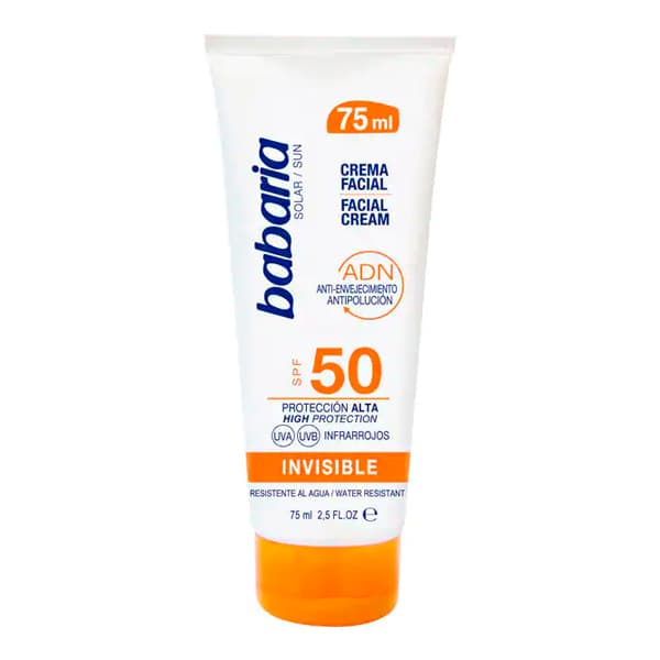 Solcreme til ansigtet SOLAR ADN INVISIBLE Babaria Solar Adn Invisible Spf 50 (75 ml) 75 ml Spf 50