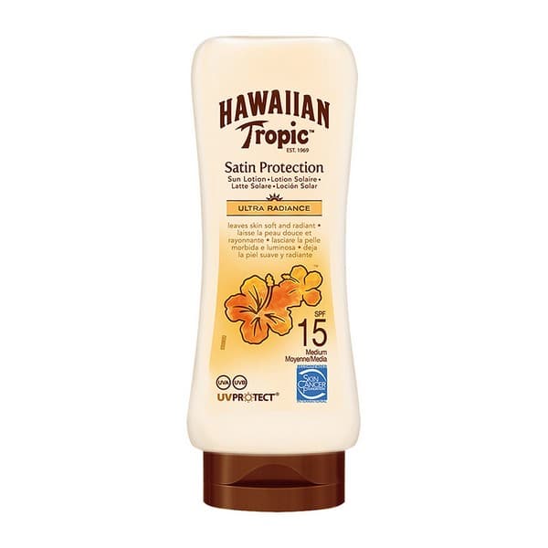 Aurinkoemulsio Satin Protection Ultra Radiance Hawaiian Tropic Spf 50 - 180 ml