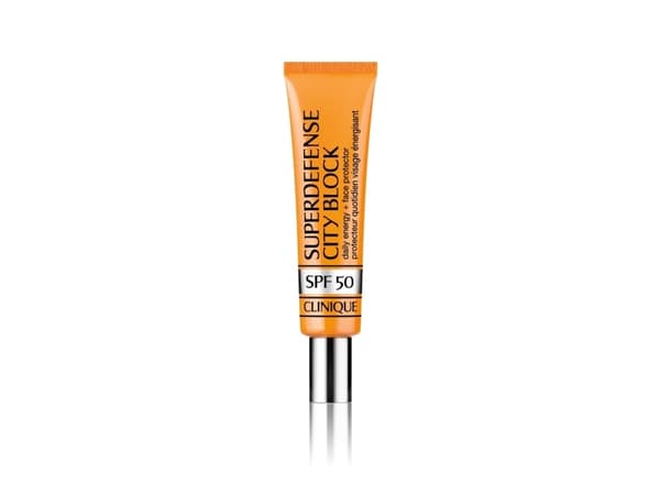 Clinique Superdefense City Block Broad Spectrum SPF50 Daily Energy + Face Protector Beskyttende ansiktskrem med høy solbeskyttelsesfaktor 40ml