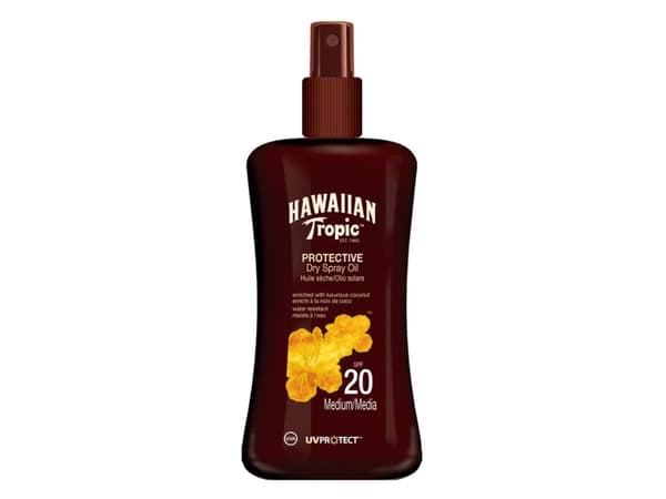 Hawaiian Tropic Protective Dry Oil Spray SPF 20 -  200 ml